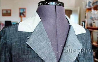 Изменить форму лацкана пиджака, жакета в Барановичах 